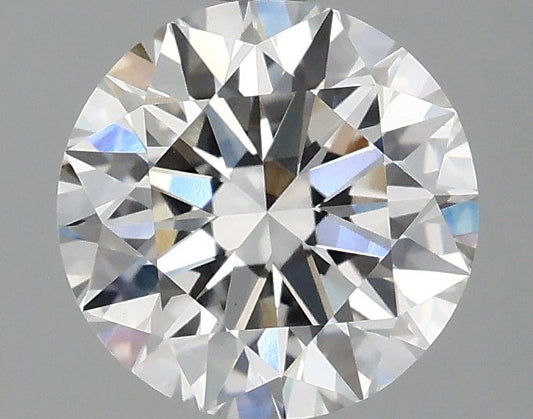 Lab-Grown Round Diamond - 1.97 Carats, F Color, VVS2 Clarity - Certified by IGI - Report Number: LG713588269