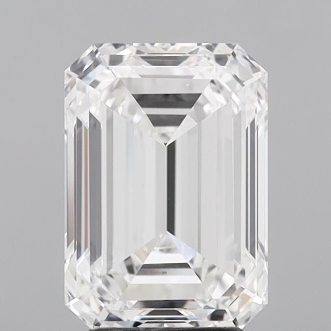 Lab-Grown Emerald Diamond - 3.58 Carats, D Color, VVS2 Clarity - Certified by IGI - Report Number: LG696502667