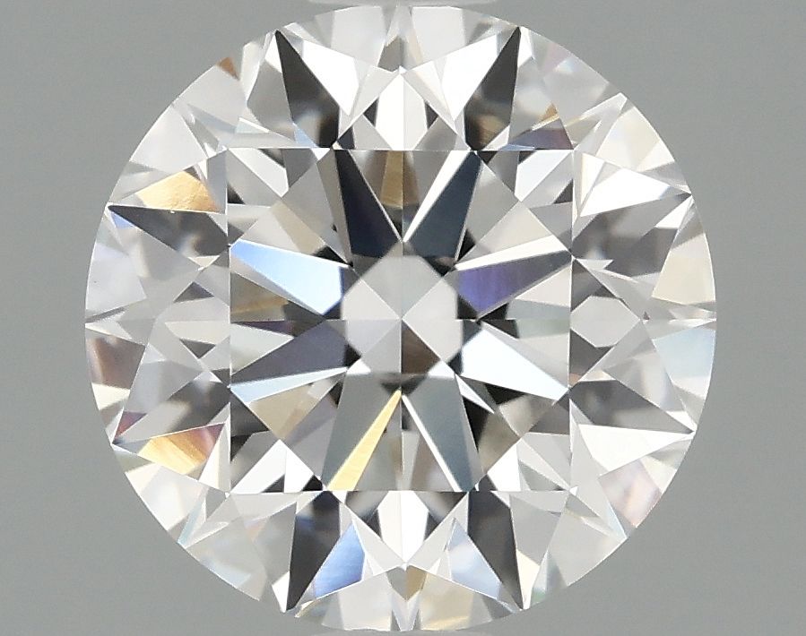 Lab-Grown Round Diamond - 1.96 Carats, F Color, VVS2 Clarity - Certified by IGI - Report Number: LG706573807