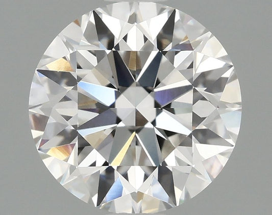 Lab-Grown Round Diamond - 1.96 Carats, F Color, VVS2 Clarity - Certified by IGI - Report Number: LG706573807
