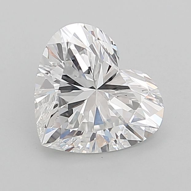 Lab-Grown Heart Diamond - 3.08 Carats, E Color, VVS2 Clarity - Certified by IGI - Report Number: LG692583106