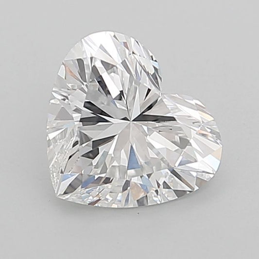 Lab-Grown Heart Diamond - 3.08 Carats, E Color, VVS2 Clarity - Certified by IGI - Report Number: LG692583106