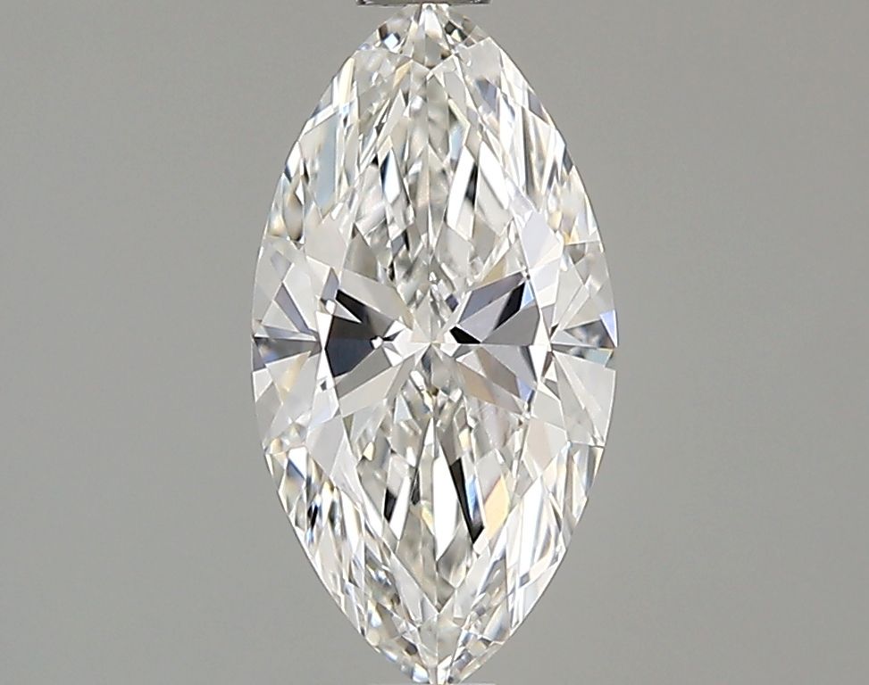Lab-Grown Marquise Diamond - 1.0 Carats, F Color, VVS2 Clarity - Certified by IGI - Report Number: LG655455941