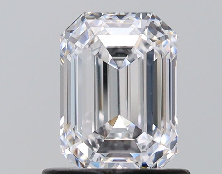 Lab-Grown Emerald Diamond - 0.96 Carats, D Color, VVS2 Clarity - Certified by IGI - Report Number: LG652459878