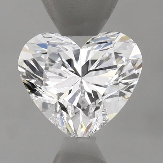 Lab-Grown Heart Diamond - 0.98 Carats, D Color, VVS2 Clarity - Certified by IGI - Report Number: LG638415526
