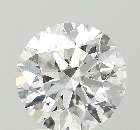Lab-Grown Round Diamond - 1.5 Carats, F Color, VVS2 Clarity - Certified by IGI - Report Number: LG685587487