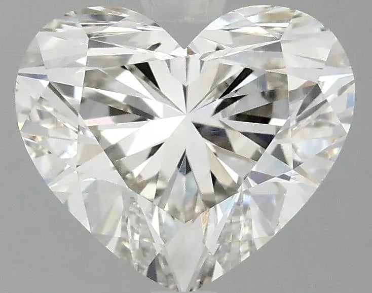 3.10ct Heart Lab Grown Diamond (Colour H, Clarity VVS2, IGI Certified)