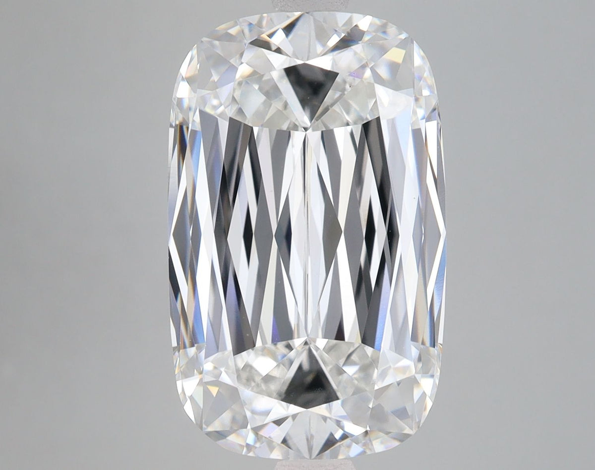Lab-Grown Cushion Diamond - 8.09 Carats, F Color, VS1 Clarity - Certified by IGI - Report Number: LG648465353