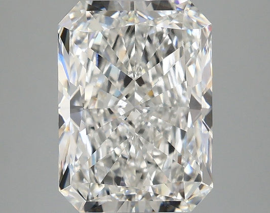Lab-Grown Radiant Diamond - 4.02 Carats, F Color, VVS2 Clarity - Certified by IGI - Report Number: LG667425351