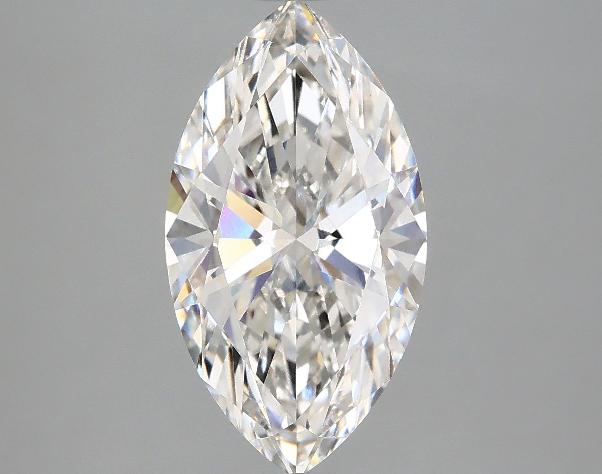 Lab-Grown Marquise Diamond - 3.03 Carats, F Color, VVS2 Clarity - Certified by IGI - Report Number: LG667419118