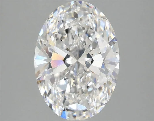 2.82ct Oval Lab Grown Diamond (Colour E, Clarity SI1, IGI Certified)