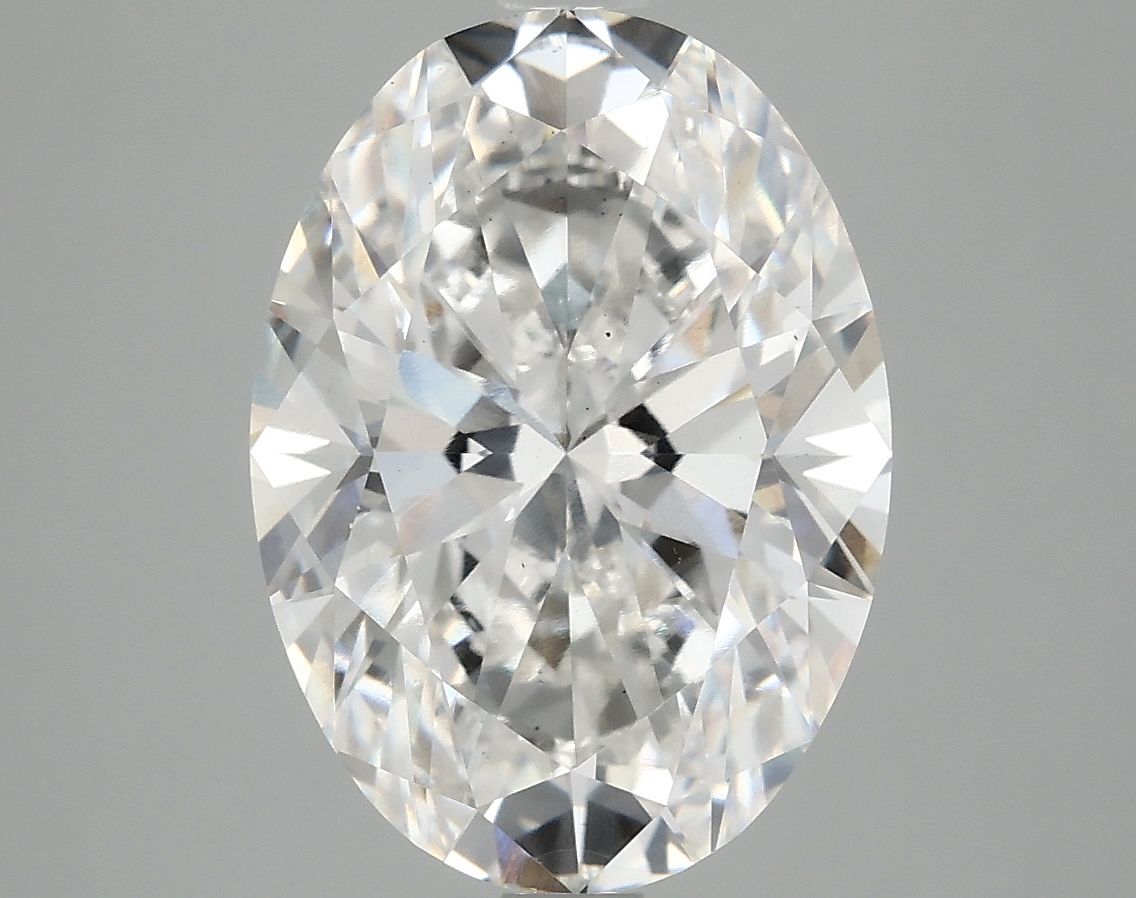 Lab-Grown Oval Diamond - 5.01 Carats, F Color, VS2 Clarity - Certified by IGI - Report Number: LG689535615