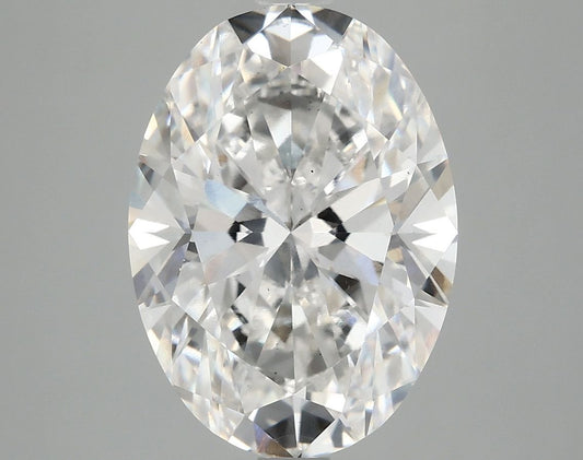 Lab-Grown Oval Diamond - 5.01 Carats, F Color, VS2 Clarity - Certified by IGI - Report Number: LG689535615