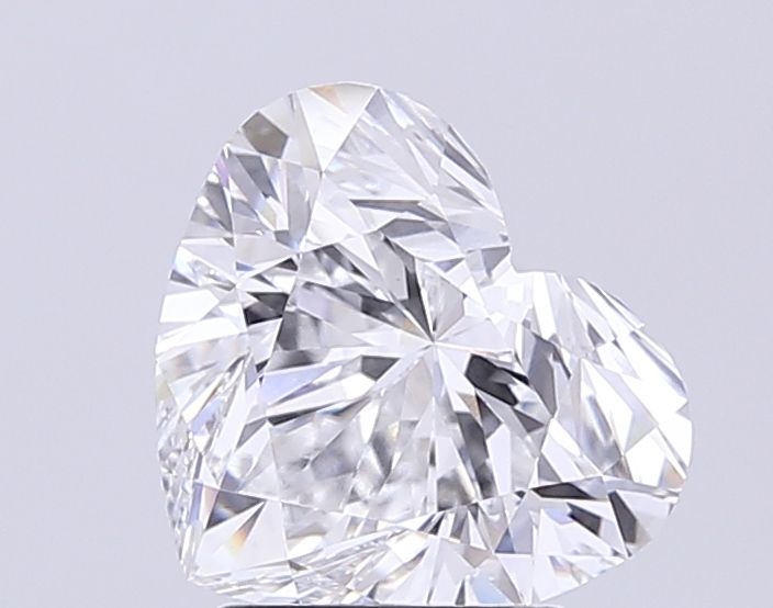 Lab-Grown Heart Diamond - 3.0 Carats, E Color, VVS2 Clarity - Certified by IGI - Report Number: LG711519210