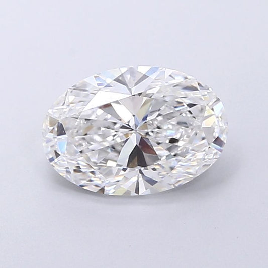 Lab-Grown Oval Diamond - 2.5 Carats, E Color, VVS2 Clarity - Certified by IGI - Report Number: LG683511580