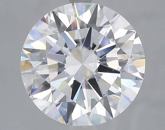 Lab-Grown Round Diamond - 3.52 Carats, E Color, VS2 Clarity - Certified by IGI - Report Number: LG651442570