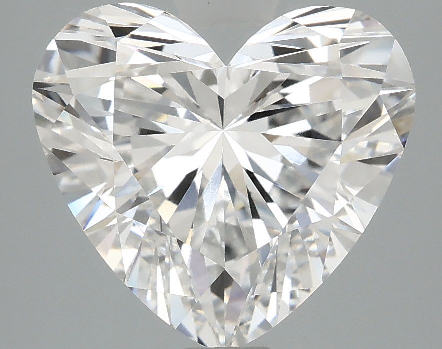 Lab-Grown Heart Diamond - 2.99 Carats, E Color, VVS2 Clarity - Certified by IGI - Report Number: LG695523899