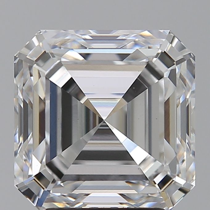 Lab-Grown Asscher Diamond - 3.57 Carats, D Color, VS1 Clarity - Certified by IGI - Report Number: LG696557686