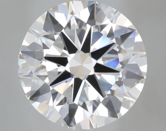 Lab-Grown Round Diamond - 6.0 Carats, F Color, VS2 Clarity - Certified by IGI - Report Number: LG713538403