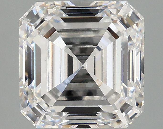 Lab-Grown Asscher Diamond - 2.97 Carats, E Color, VS1 Clarity - Certified by IGI - Report Number: LG678569946