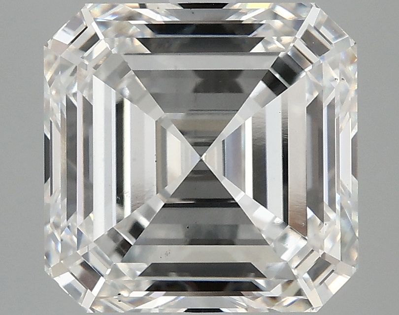 Lab-Grown Asscher Diamond - 5.04 Carats, E Color, VS2 Clarity - Certified by IGI - Report Number: LG715593815