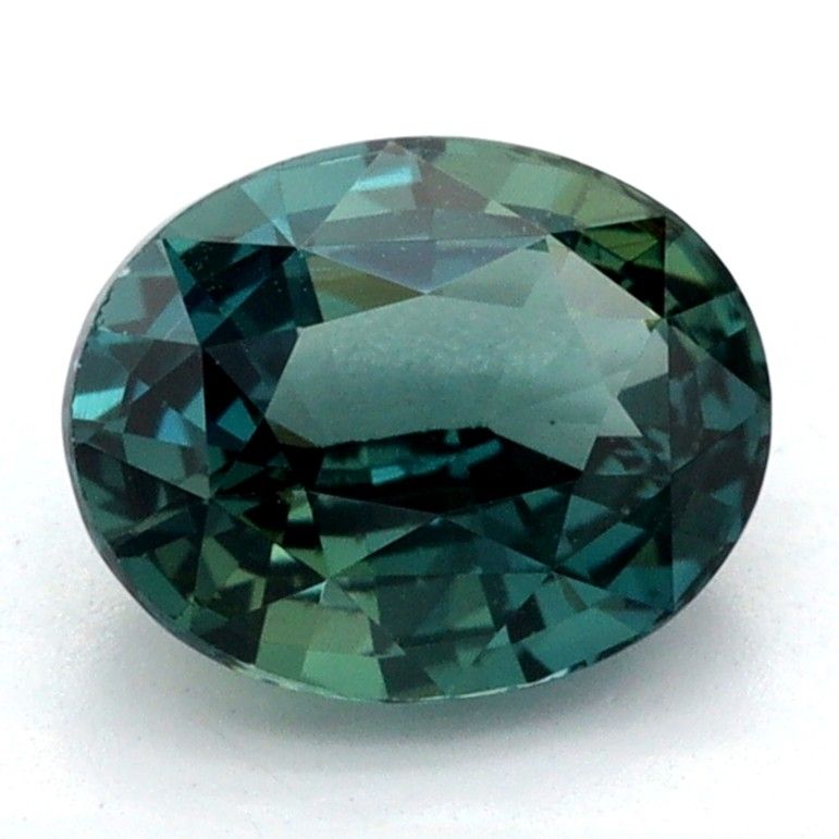 1.09ct Multi Color Oval Sapphire