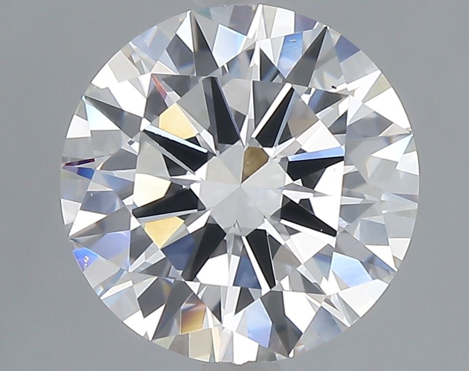 Lab-Grown Round Diamond - 3.02 Carats, F Color, VVS2 Clarity - Certified by IGI - Report Number: LG685575389