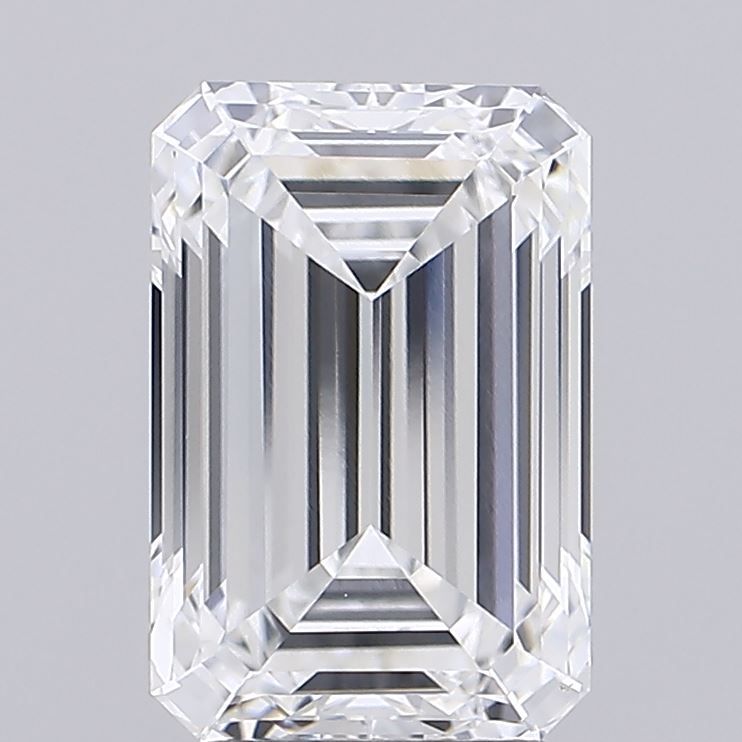 Lab-Grown Emerald Diamond - 3.57 Carats, E Color, VVS2 Clarity - Certified by IGI - Report Number: LG671432933