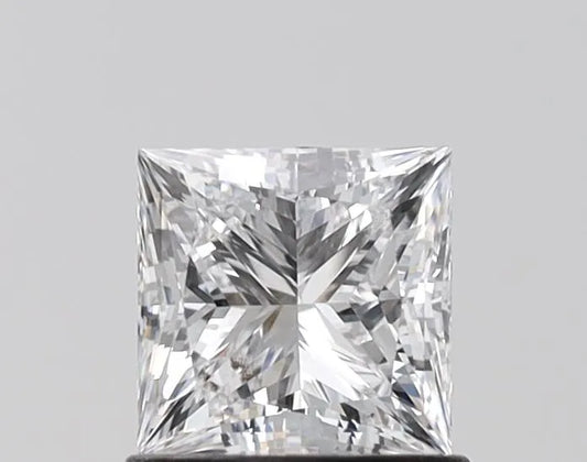 Diamant Princesse de 1,00 ct (couleur E, pureté IF, certifié IGI)