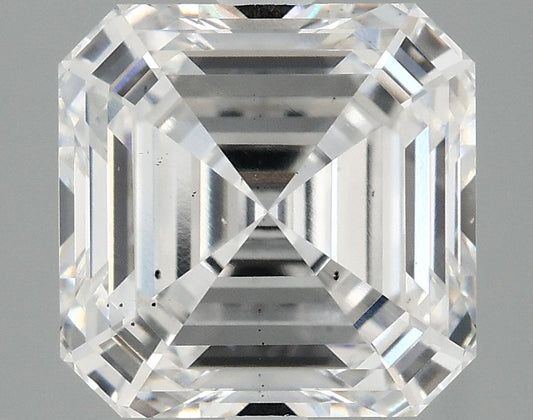 Lab-Grown Asscher Diamond - 3.1 Carats, E Color, VS2 Clarity - Certified by IGI - Report Number: LG689591695