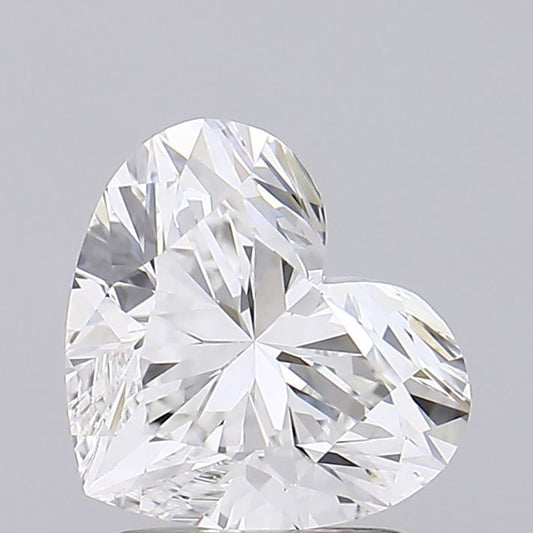 Lab-Grown Heart Diamond - 2.06 Carats, F Color, VVS1 Clarity - Certified by IGI - Report Number: LG681520180