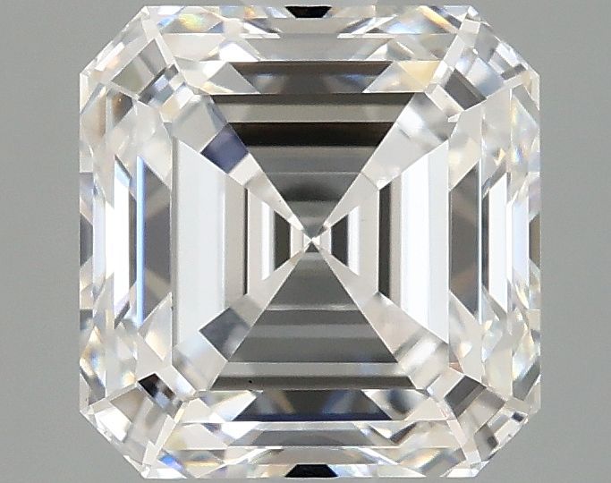 Lab-Grown Asscher Diamond - 2.97 Carats, E Color, VS1 Clarity - Certified by IGI - Report Number: LG675572370