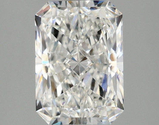 Lab-Grown Radiant Diamond - 1.96 Carats, F Color, VVS2 Clarity - Certified by IGI - Report Number: LG680593596