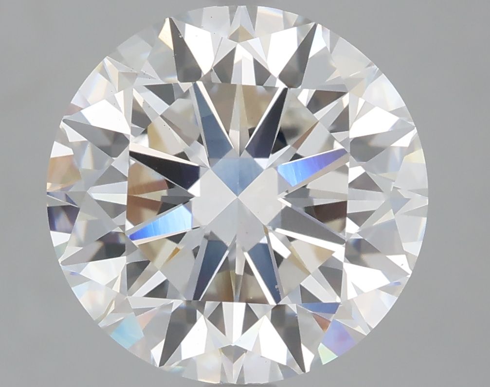 Lab-Grown Round Diamond - 4.0 Carats, F Color, VS2 Clarity - Certified by IGI - Report Number: LG685575404
