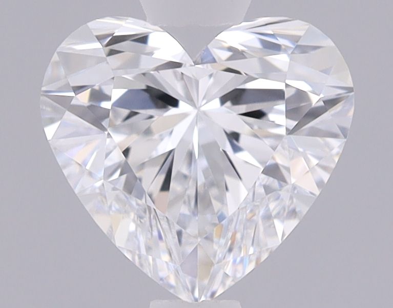 Lab-Grown Heart Diamond - 1.03 Carats, D Color, VVS2 Clarity - Certified by IGI - Report Number: LG642408541