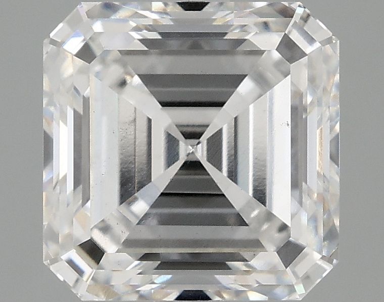 Lab-Grown Asscher Diamond - 2.97 Carats, F Color, VS1 Clarity - Certified by IGI - Report Number: LG687572634