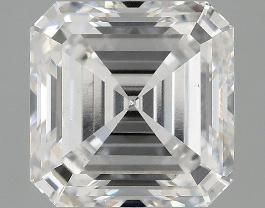 Lab-Grown Asscher Diamond - 2.97 Carats, F Color, VS1 Clarity - Certified by IGI - Report Number: LG687572634