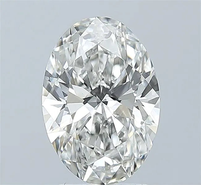 2.06ct Oval Lab Grown Diamond (Colour F, Clarity VVS2, IGI Certified)