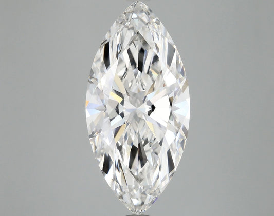 Lab-Grown Marquise Diamond - 4.9 Carats, F Color, VS1 Clarity - Certified by IGI - Report Number: LG691523514