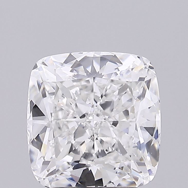 Lab-Grown Cushion Diamond - 2.48 Carats, E Color, VVS2 Clarity - Certified by IGI - Report Number: LG654485387