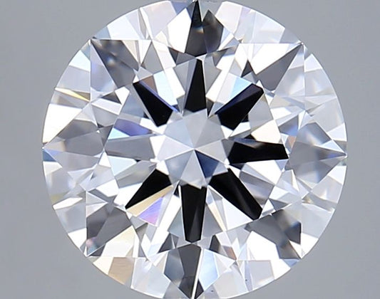 Lab-Grown Round Diamond - 3.0 Carats, E Color, VS1 Clarity - Certified by IGI - Report Number: LG683556814