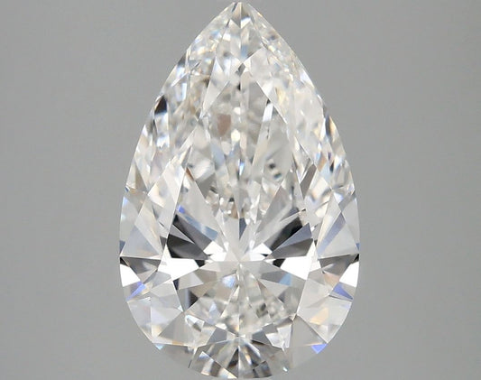 Lab-Grown Pear Diamond - 2.97 Carats, E Color, VVS2 Clarity - Certified by IGI - Report Number: LG678527539