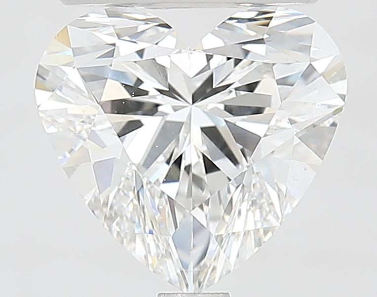 Lab-Grown Heart Diamond - 2.58 Carats, E Color, VVS2 Clarity - Certified by IGI - Report Number: LG640445768