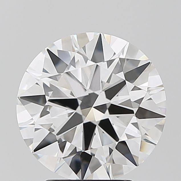 Lab-Grown Round Diamond - 3.02 Carats, E Color, VVS2 Clarity - Certified by IGI - Report Number: LG696515223