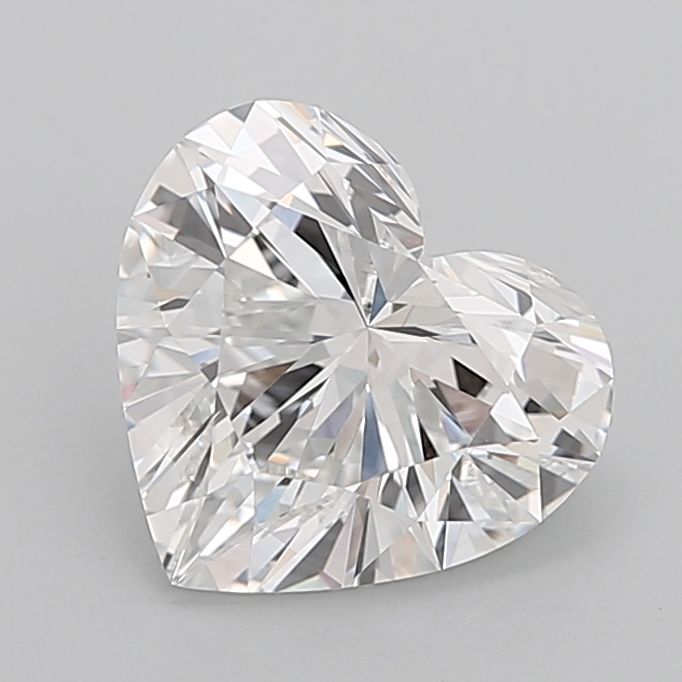 Lab-Grown Heart Diamond - 4.05 Carats, E Color, VVS2 Clarity - Certified by IGI - Report Number: LG700597519