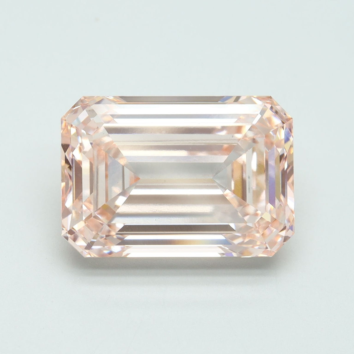 Lab-Grown Emerald Diamond - 8.05 Carats, Fancy Intense Pink Color, VS1 Clarity - Certified by IGI - Report Number: LG616408319