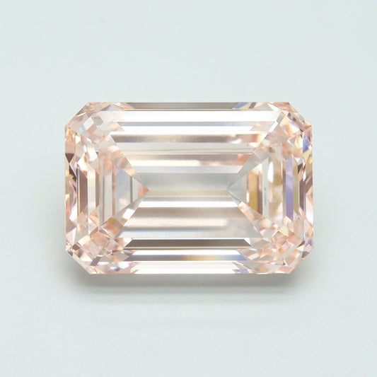 Lab-Grown Emerald Diamond - 8.05 Carats, Fancy Intense Pink Color, VS1 Clarity - Certified by IGI - Report Number: LG616408319