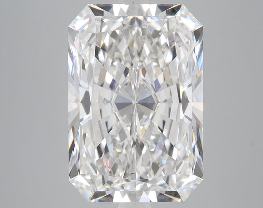 Lab-Grown Radiant Diamond - 7.14 Carats, F Color, VS2 Clarity - Certified by IGI - Report Number: LG571306358