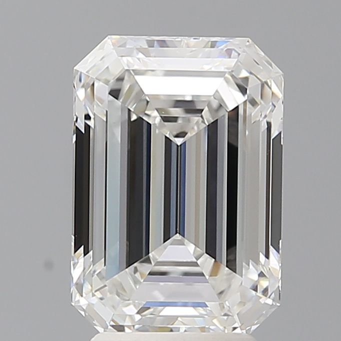 Lab-Grown Emerald Diamond - 3.58 Carats, E Color, VVS2 Clarity - Certified by IGI - Report Number: LG702503293