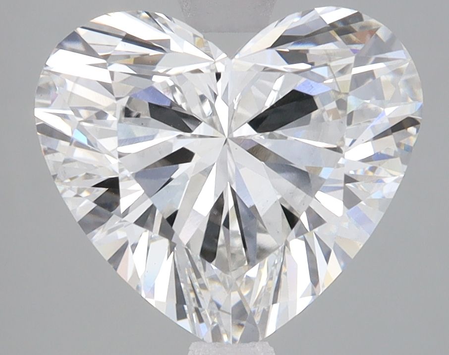 Lab-Grown Heart Diamond - 3.58 Carats, E Color, VS2 Clarity - Certified by IGI - Report Number: LG644474052